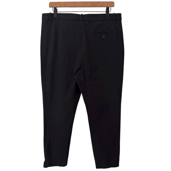 Theory Bistretch High Waist Taper Pants in Black Business Casual Office Size 14 - Picture 8 of 11